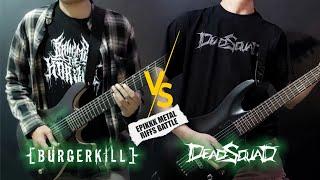 Guitar Battle - Deadsquad VS Burgerkill | auto jelimet jari | Yang mana favorite kalian?? 