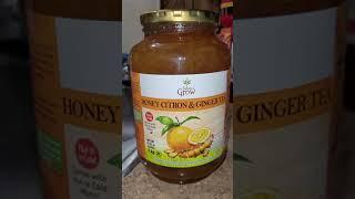 @Costco Honey Citron Ginger Tea   Its very Tasty & Boosts the Immune System   #costco #tea #hottea