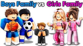 BOYS Family vs GIRLS Family..