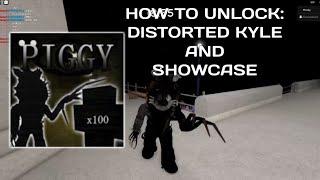 HOW TO UNLOCK "DISTORTED KYLE" in Piggy Book 2 but it's 100 Players! (Roblox)