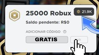 NOVO METODO DE COMO GANHAR MAIS DE *400,000* R0BUX DE *GRAÇA* NO ROBLOX (FUNCIONANDO 100%)!!🪅