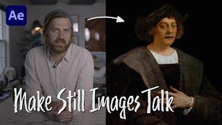 Make Still Images Talk in Adobe After Effects