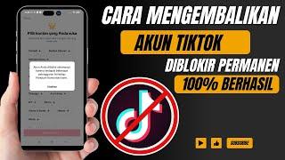 Cara mengembalikan Akun Tiktok Yang Diblokir Permanen