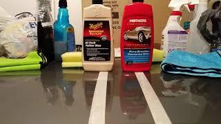 Meguiar's hi tech yellow wax vs mothers ultimate wax