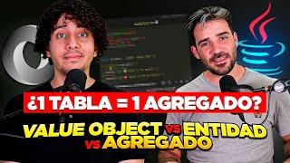 Diferencias entre Value Object vs Entidad vs Agregado