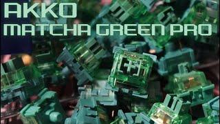 Akko Switches in 2024? Matcha Green Pro! Full Review and Soundtest on Vega65!