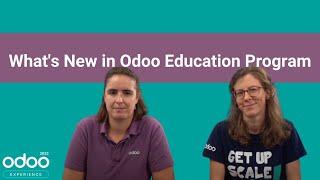 What's New in Odoo Education Program