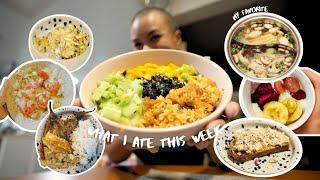 *realistic* what I ate in a WEEK to get back into my routine | Jo Sebastian