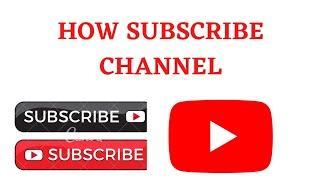 How to subscribe to the YouTube channel // youtube channel ko subscribe kaise kare // subscribe