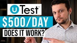 How To Make Money On UTest In 2024 | User Testing For Beginners