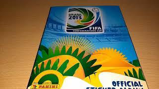 Panini COMPLETE FIFA Confederations Cup Brazil 2013 sticker album review.