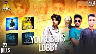 WE KILLED 22 YOUTUBERS / PUBG MOBILE / AQEEL GAMING