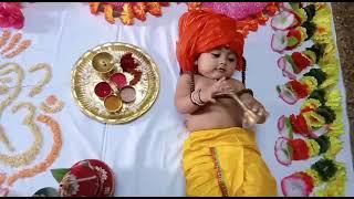Ganesh chaturthi baby photoshoot 