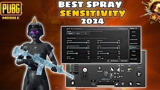 New Update 3.3️Best Sensitivity Code + Control Settings Pubg Mobile/Bgmi Sensitivity 2024