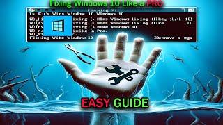 Command Prompt to the Rescue! Fixing Windows 10 Like a Pro  (2024)