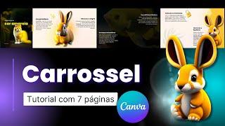 Como Fazer Carrossel No Canva  -  TUTORIAL COMPLETO 2023