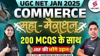 UGC NET Commerce Marathon Class 2024 | Complete Commerce MCQs For UGC NET 2024 By Shubham & Konica