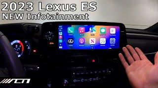 2023 Lexus ES with New Lexus Interface Infotainment System Review!