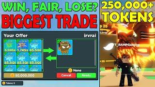 MY BIGGEST TRADE EVER in Clicker Simulator (Roblox) LEADERBOARD PET in Clicker Sim! INSANE TRADE!