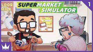 Twitch Livestream | Supermarket Simulator Part 1 [PC]
