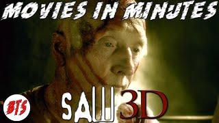 Saw 3D (2010) in 12 Minutes | Movies In Minutes