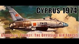 Greek and Turkish Air Order Of Battle, Cyprus 1974