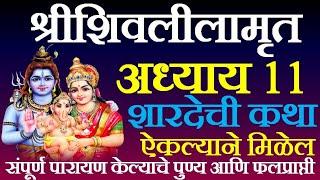 शिवलीलामृत अध्याय अकरा शारदेची कथा | shivlilamrut Adhyay 11 in Marathi | shivleelamrut | parayan