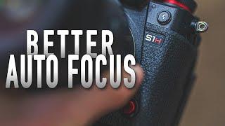 Panasonic S1H BEST AUTOFOCUS Settings