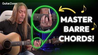 How To Master Barre Chords On Acoustic Guitar