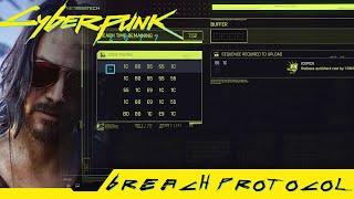 Cyberpunk 2077 - How does the breach protocol and hacking work?