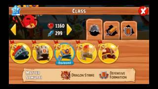 Angry Birds Epic Red Bird Master Class Skill List