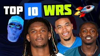 Top 10 Wide Receiver Rankings for 2024 Fantasy Football