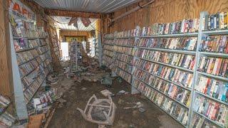 Exploring an Abandoned Wild West Antique Mall - Thousands of VHS tapes left behind!