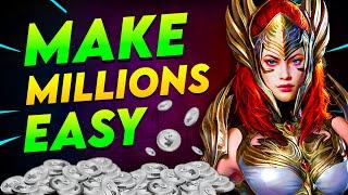 HOW to MAKE MILLIONS of SILVER FAST (Best METHODS & TIPS)
