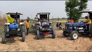 NewHolland 3630 SE Vs Farmtrac 6055 Powermax vs Farmtrac 60 Turbo 10x10 Taviyan Te & Testing New 855