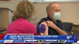 KCHD and KAT hosting vaccination event this week