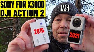 Dji Action 2 vs Sony Fdr X3000 | They both have pros and cons | Side by Side in 4K and 1080P