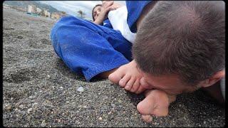 Judo on the beach!