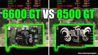 GeForce 6600 GT vs GeForce 8500 GT Test In 9 Games (No FPS Drop - Capture Card)