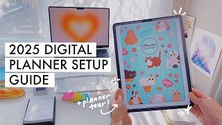 2025 Digital Planner Setup Guide | iPad Digital Planning