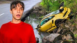 I Drove My Porsche Into A Lake! (Disaster)