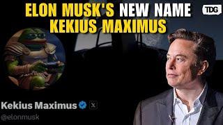 Elon Musk Becomes 'Kekius Maximus' on X: What's Behind the Pepe the Frog Avatar?