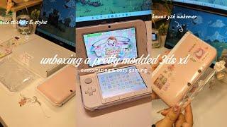  my pretty modded 3ds xl | customizing & cozy kawaii gaming ft. redproclub