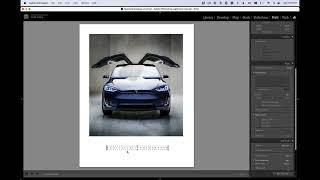 Adding Text to Prints in Lightroom Classic