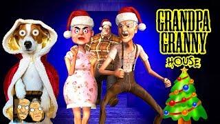 Grandpa And Granny House Escape Merry Christmas GamePlay [heavy mode]