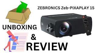 ZEBRONICS Zeb-PIXAPLAY 15 - UNBOXING & REVIEW - Info TeCh FuSion