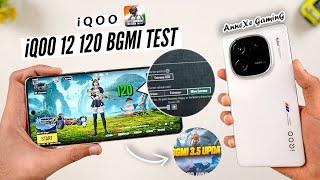 IQOO 12 120 FPS | SAME AS IQOO 13? | CONSTANT FPS ? FT. AnneXe YT |  #bgmi #iqoo12 #iqoo13