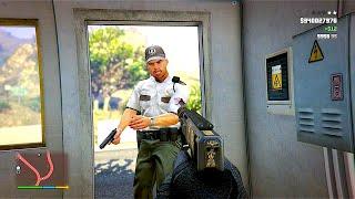 GTA 5 - Michael Spec Ops Facility Shootout & Epic Police Chase Escape