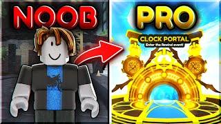 Noob Tries Out New Clock Event Instantly becomes OP | basic to Large Clockman Toilet Tower Defense