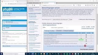 phpBB 3.3.x: die Berechtigungen